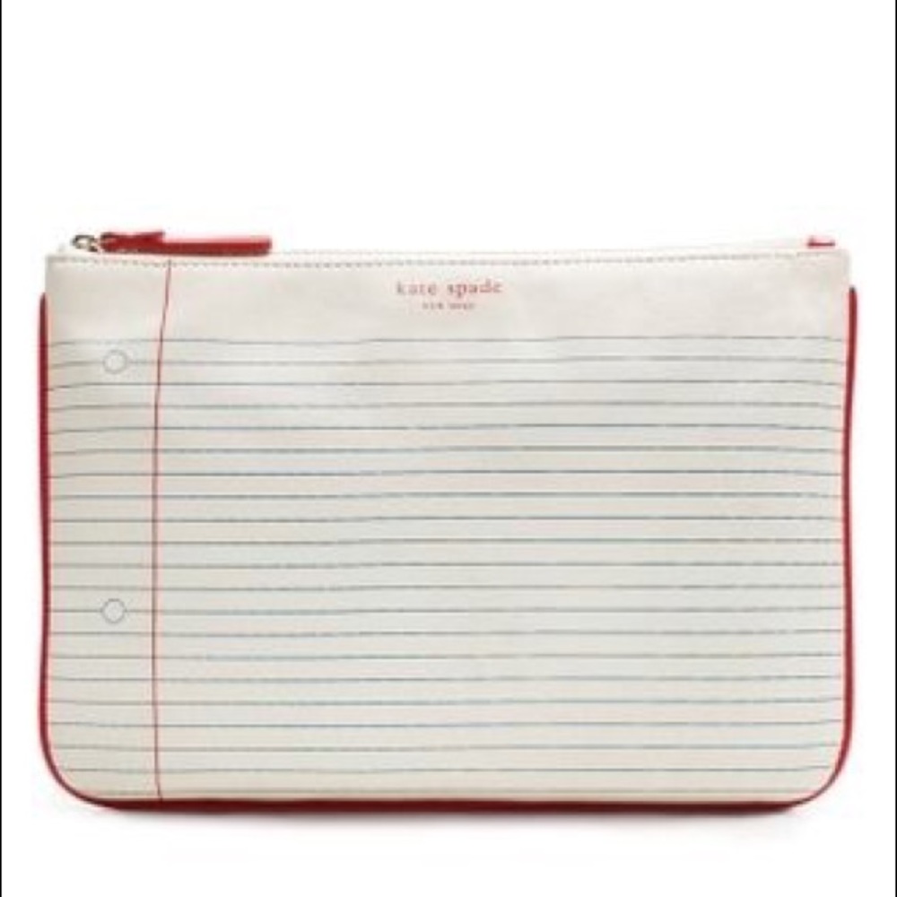 ISO Kate Spade Notebook Paper Pouch